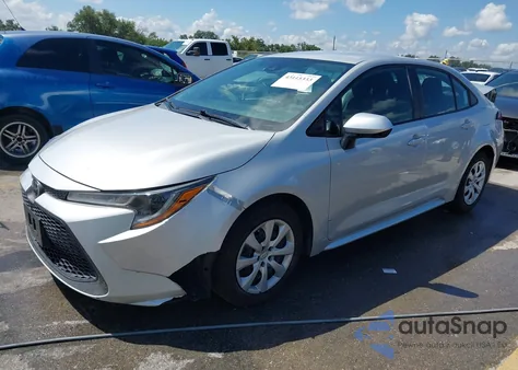 2021 Toyota Corolla Le from USA, damaged, VIN 5YFEPMAEXMP218400